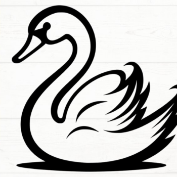 Intra απο ξύλο plywood 3mm-4mm πάχος – Swan, DXF, EPS, JPG, PNG Δίασταση  20x20 cm INTRAFABR-115721510 - Image 5