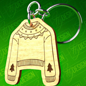 Intra απο ξύλο plywood 3mm-4mm πάχος – Μπρελόκ πουλόβερ Κοπή Laser | Αρχεία CNC Δίασταση  5x5 cm INTRAFABR-82697585 - Image 8