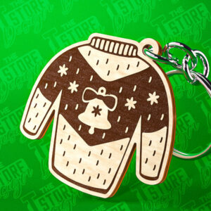 Intra απο ξύλο plywood 3mm-4mm πάχος – Μπρελόκ πουλόβερ Κοπή Laser | Δίασταση 5x5 cm INTRAFABR-81916669