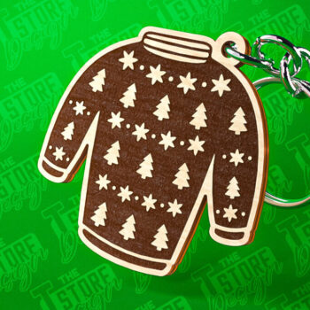 Intra απο ξύλο plywood 3mm-4mm πάχος – Μπρελόκ πουλόβερ Κοπή Laser | Δίασταση 5x5 cm INTRAFABR-81916931 - Image 6