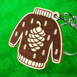 Intra απο ξύλο plywood 3mm-4mm πάχος – Μπρελόκ πουλόβερ Κοπή Laser | Δίασταση  5x5 cm INTRAFABR-81915933