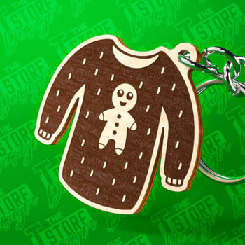 Intra απο ξύλο plywood 3mm-4mm πάχος – Μπρελόκ πουλόβερ Κοπή Laser | Δίασταση 5x5 cm INTRAFABR-81916406 - Image 1