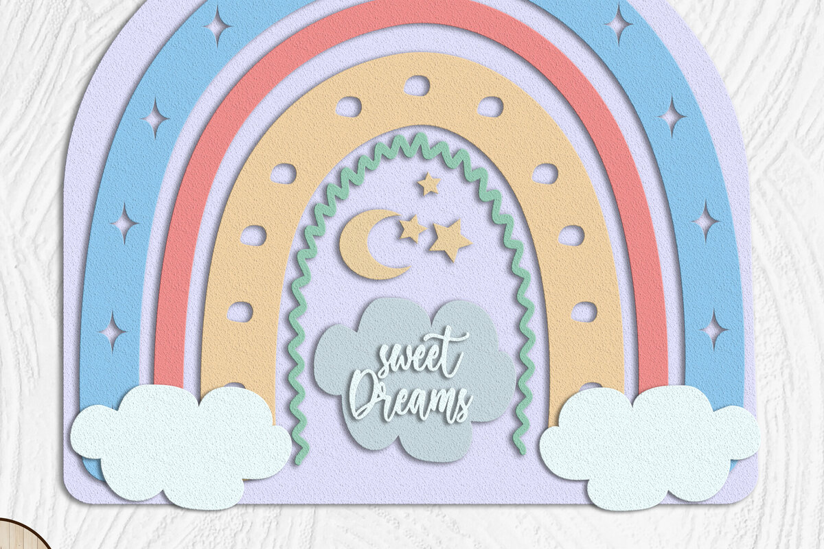 Intra απο ξύλο plywood 3mm-4mm πάχος – Διακοσμητικό πάνελ τοίχου Sweet Dreams Δίασταση  40x30 cm INTRAFABR-101221340