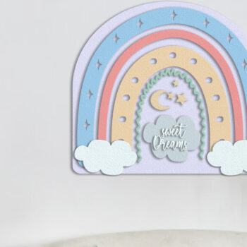 Intra απο ξύλο plywood 3mm-4mm πάχος – Διακοσμητικό πάνελ τοίχου Sweet Dreams Δίασταση  40x30 cm INTRAFABR-101221340 - Image 3