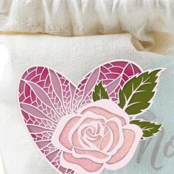 Intra απο ξύλο plywood 3mm-4mm πάχος – Sweet Heart 3D V.3 Δίασταση  20x20 cm INTRAFABR-56032749 - Image 4