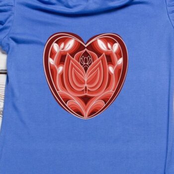 Intra απο ξύλο plywood 3mm-4mm πάχος – Sweet Heart Mandala 3D Δίασταση  20x20 cm INTRAFABR-56161606 - Image 10