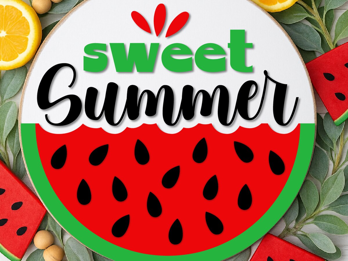 Intra απο ξύλο plywood 3mm-4mm πάχος – Sweet Summer Καλωσόρισμα Δίασταση  20x20 cm INTRAFABR-121964926