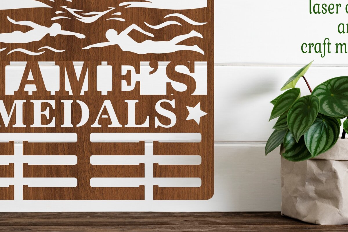 Intra απο ξύλο plywood 3mm-4mm πάχος – Κολυμβήτρια Γυναίκα Κάτοχος Μεταλλίου Όνομα Δίασταση  20x20 cm INTRAFABR-73714186