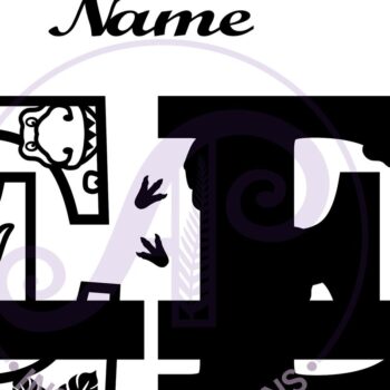 Intra απο ξύλο plywood 3mm-4mm πάχος – T Rex Κεφαλαίο γράμμα E Αποκοπή αρχείου Δίασταση  20x20 cm INTRAFABR-69213218 - Image 2