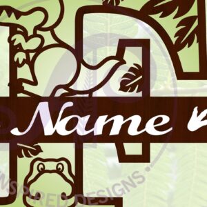 Intra απο ξύλο plywood 3mm-4mm πάχος – T Rex Κεφαλαίο γράμμα F Αποκοπή αρχείου Δίασταση  20x20 cm INTRAFABR-69213229