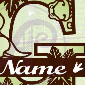 Intra απο ξύλο plywood 3mm-4mm πάχος – T Rex Κεφαλαίο γράμμα G Αποκοπή αρχείου Δίασταση  20x20 cm INTRAFABR-69213241