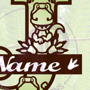 Intra απο ξύλο plywood 3mm-4mm πάχος – T Rex κεφαλαίο γράμμα J Αποκοπή αρχείου Δίασταση  20x20 cm INTRAFABR-69213316 - Image 1