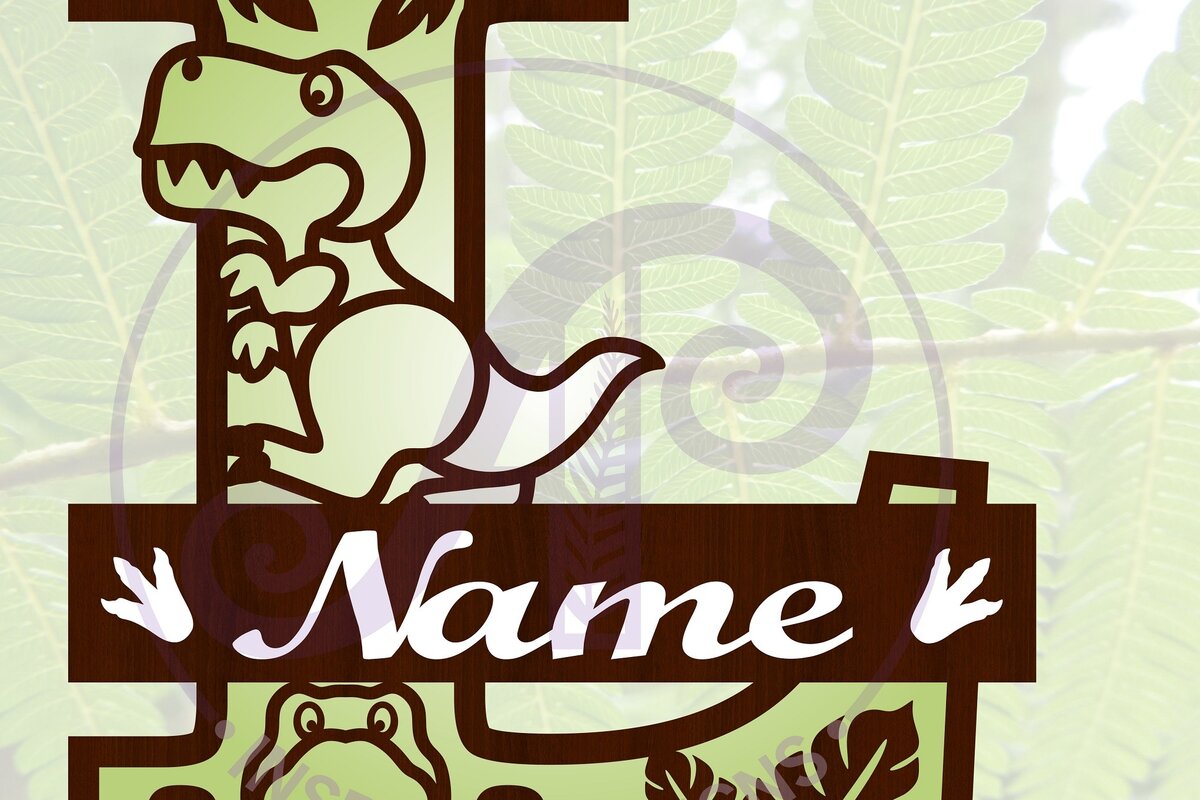 Intra απο ξύλο plywood 3mm-4mm πάχος – T Rex Κεφαλαίο γράμμα L Αποκοπή αρχείου Δίασταση  20x20 cm INTRAFABR-69213381