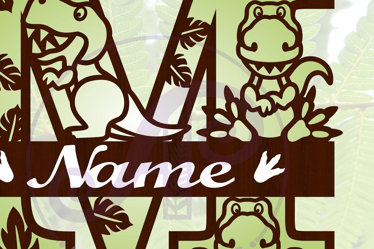 Intra απο ξύλο plywood 3mm-4mm πάχος – T Rex Κεφαλαίο γράμμα M Αποκοπή αρχείου Δίασταση  20x20 cm INTRAFABR-69213394