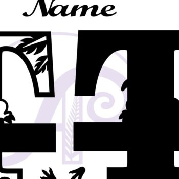 Intra απο ξύλο plywood 3mm-4mm πάχος – T Rex Κεφαλαίο γράμμα T Αποκοπή αρχείου Δίασταση  20x20 cm INTRAFABR-69213784 - Image 2