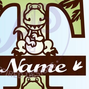 Intra απο ξύλο plywood 3mm-4mm πάχος – T Rex Κεφαλαίο γράμμα T Αποκοπή αρχείου Δίασταση  20x20 cm INTRAFABR-69213784 - Image 3