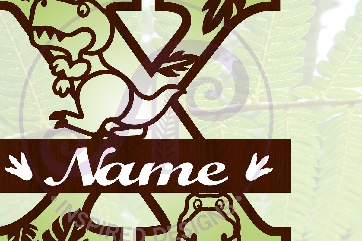 Intra απο ξύλο plywood 3mm-4mm πάχος – T Rex Κεφαλαίο γράμμα X Αποκοπή αρχείου Δίασταση  20x20 cm INTRAFABR-69213858