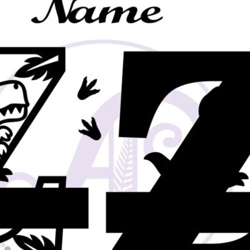 Intra απο ξύλο plywood 3mm-4mm πάχος – T Rex Κεφαλαίο γράμμα Z Αποκοπή αρχείου Δίασταση 20x20 cm INTRAFABR-69213915 - Image 2