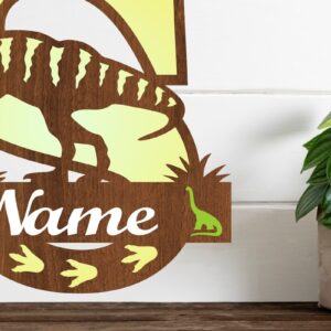 Intra απο ξύλο plywood 3mm-4mm πάχος – T Rex Μονόγραμμα κεφαλαίο γράμμα S Αρχείο Δίασταση  20x20 cm INTRAFABR-74812651