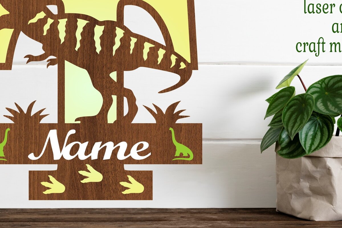 Intra απο ξύλο plywood 3mm-4mm πάχος – Μονόγραμμα T Rex κεφαλαίο γράμμα T αρχείο Δίασταση  20x20 cm INTRAFABR-74812669