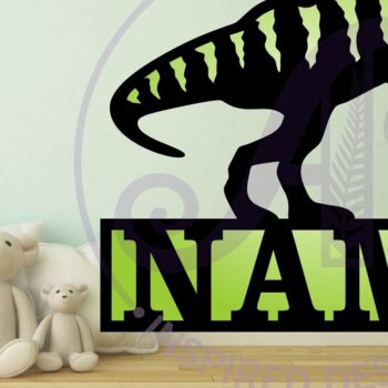 Intra απο ξύλο plywood 3mm-4mm πάχος – Πρότυπο κοπής λέιζερ Sin Name T Rex Δίασταση  20x20 cm INTRAFABR-94627257 - Image 2