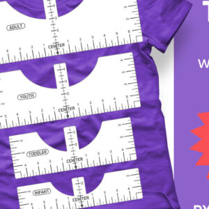 Intra απο ξύλο plywood 3mm-4mm πάχος – Χάρακας T-shirt. Εργαλείο κέντρου ευθυγράμμισης Δίασταση  20x20 cm INTRAFABR-121684158