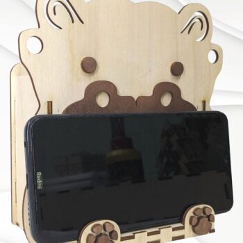 Intra απο ξύλο plywood 3mm-4mm πάχος – Επιτραπέζια διακόσμηση Hippo, Design Δίασταση 40x30 cm INTRAFABR-101847465 - Image 4