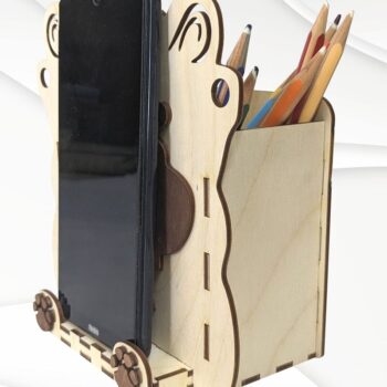 Intra απο ξύλο plywood 3mm-4mm πάχος – Επιτραπέζια διακόσμηση Hippo, Design Δίασταση 40x30 cm INTRAFABR-101847465 - Image 5