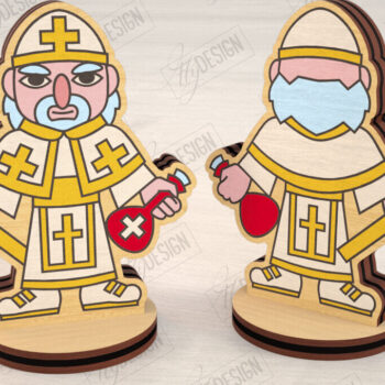 Intra απο ξύλο plywood 3mm-4mm πάχος – Μινιατούρες χαρακτήρων επιτραπέζιου RPG | CNC Δίασταση  20x20 cm INTRAFABR-123600690 - Image 1