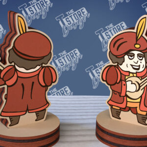 Intra απο ξύλο plywood 3mm-4mm πάχος – Μινιατούρες χαρακτήρων επιτραπέζιου RPG | CNC Δίασταση  20x20 cm INTRAFABR-95174402