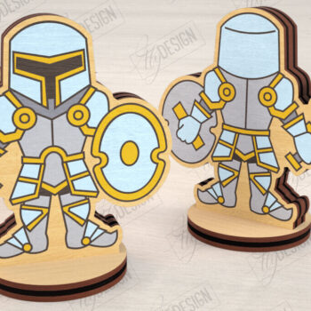 Intra απο ξύλο plywood 3mm-4mm πάχος – Μινιατούρες χαρακτήρων επιτραπέζιου RPG | CNC Δίασταση  20x20 cm INTRAFABR-123600959 - Image 3