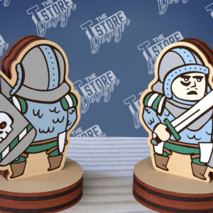 Intra απο ξύλο plywood 3mm-4mm πάχος – Μινιατούρες χαρακτήρων επιτραπέζιου RPG | CNC Δίασταση  20x20 cm INTRAFABR-95174420