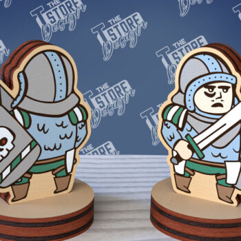 Intra απο ξύλο plywood 3mm-4mm πάχος – Μινιατούρες χαρακτήρων επιτραπέζιου RPG | CNC Δίασταση  20x20 cm INTRAFABR-95174420 - Image 1