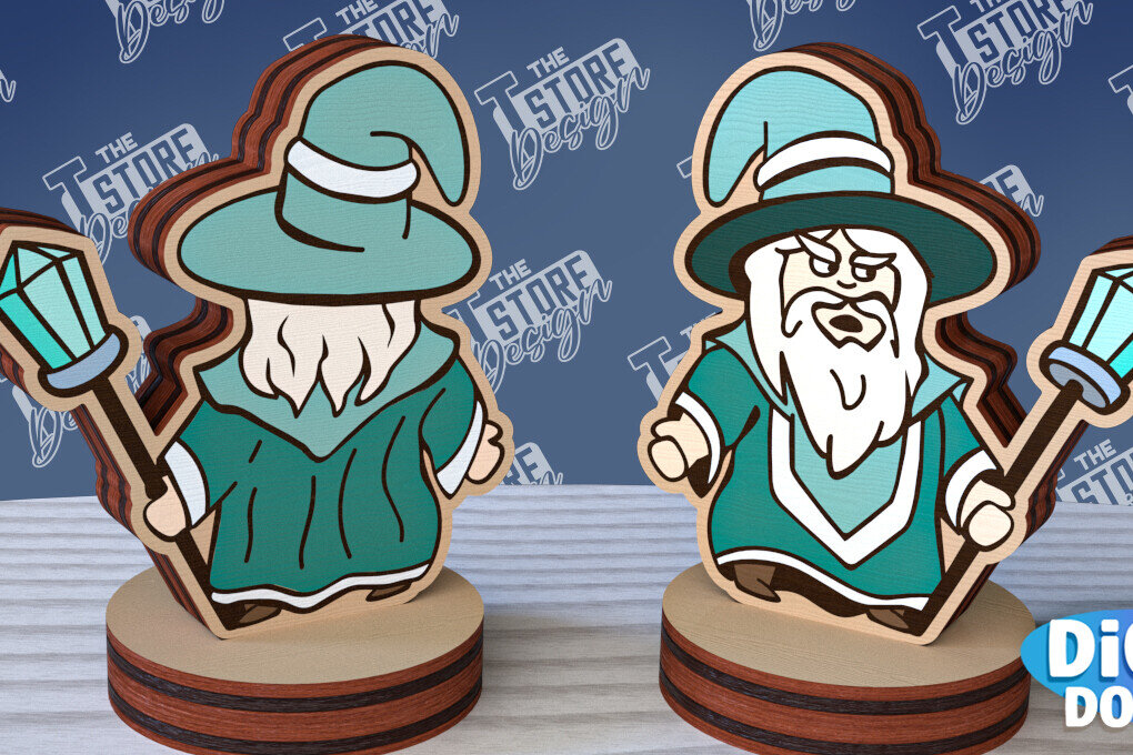 Intra απο ξύλο plywood 3mm-4mm πάχος – Μινιατούρες χαρακτήρων επιτραπέζιου RPG | CNC Δίασταση  20x20 cm INTRAFABR-95174431