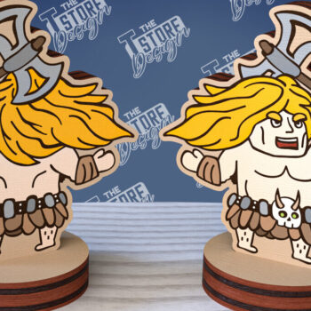 Intra απο ξύλο plywood 3mm-4mm πάχος – Μινιατούρες χαρακτήρων επιτραπέζιου RPG | CNC Δίασταση  20x20 cm INTRAFABR-95174400 - Image 1