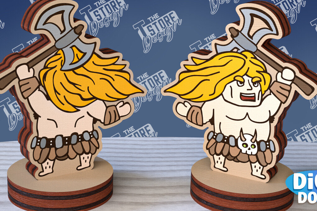 Intra απο ξύλο plywood 3mm-4mm πάχος – Μινιατούρες χαρακτήρων επιτραπέζιου RPG | CNC Δίασταση  20x20 cm INTRAFABR-95174400