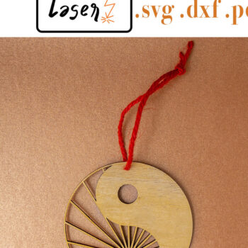 Intra απο ξύλο plywood 3mm-4mm πάχος – Tao Tree Ball διανυσματικό αρχείο για. Δίασταση  20x20 cm INTRAFABR-82630017 - Image 1