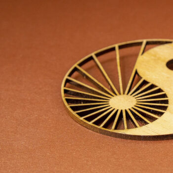 Intra απο ξύλο plywood 3mm-4mm πάχος – Tao Tree Ball διανυσματικό αρχείο για. Δίασταση  20x20 cm INTRAFABR-82630017 - Image 4