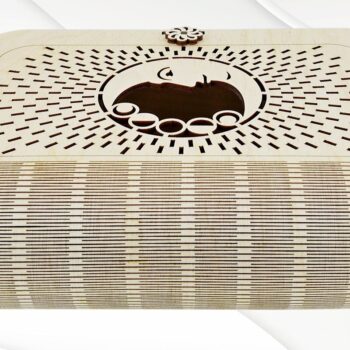 Intra απο ξύλο plywood 3mm-4mm πάχος – Κουτί Ταρώ Δίασταση  20x20 cm INTRAFABR-30329602 - Image 4