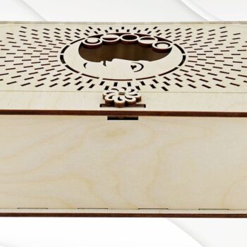 Intra απο ξύλο plywood 3mm-4mm πάχος – Κουτί Ταρώ Δίασταση  20x20 cm INTRAFABR-30329602 - Image 5