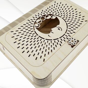 Intra απο ξύλο plywood 3mm-4mm πάχος – Κουτί Ταρώ Δίασταση  20x20 cm INTRAFABR-30329602 - Image 6