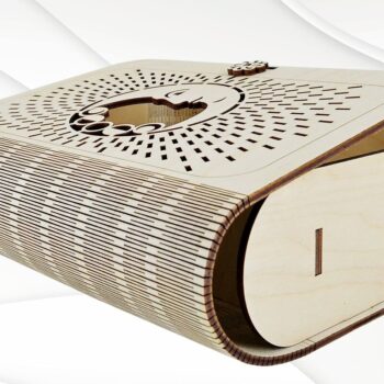 Intra απο ξύλο plywood 3mm-4mm πάχος – Κουτί Ταρώ Δίασταση  20x20 cm INTRAFABR-30329602 - Image 8