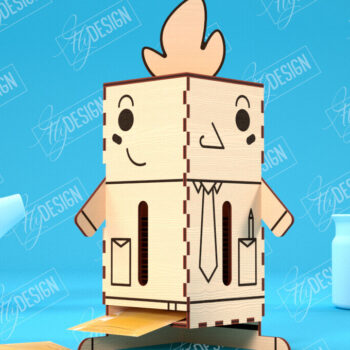 Intra απο ξύλο plywood 3mm-4mm πάχος – Πακέτο κοπής με λέιζερ με δοσομετρική σακούλα τσαγιού | CNC Δίασταση  20x20 cm INTRAFABR-100322121 - Image 4