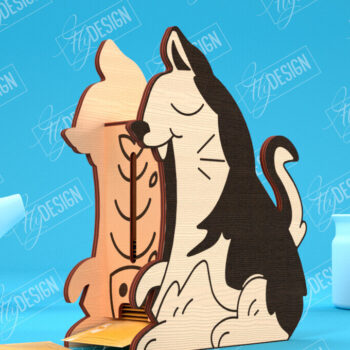 Intra απο ξύλο plywood 3mm-4mm πάχος – Πακέτο κοπής με λέιζερ με δοσομετρική σακούλα τσαγιού | CNC Δίασταση  20x20 cm INTRAFABR-100322121 - Image 10