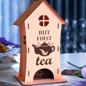 Intra απο ξύλο plywood 3mm-4mm πάχος – Δέσμη κοπής Laser Dispenser για φακελάκια τσαγιού Δίασταση  20x20 cm INTRAFABR-98212659 - Image 3