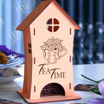 Intra απο ξύλο plywood 3mm-4mm πάχος – Δέσμη κοπής Laser Dispenser για φακελάκια τσαγιού Δίασταση  20x20 cm INTRAFABR-98212659 - Image 5