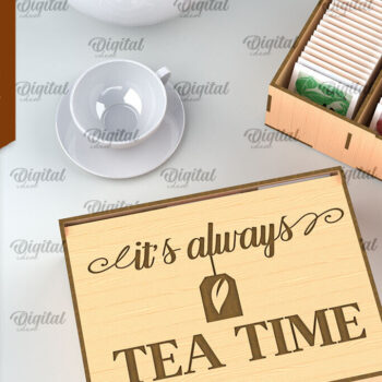 Intra απο ξύλο plywood 3mm-4mm πάχος – Κουτιά τσαγιού Δέσμη κοπής με λέιζερ. Φακελάκι τσαγιού Δίασταση  20x20 cm INTRAFABR-97306609 - Image 6