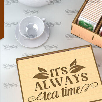 Intra απο ξύλο plywood 3mm-4mm πάχος – Κουτιά τσαγιού Δέσμη κοπής με λέιζερ. Φακελάκι τσαγιού Δίασταση  20x20 cm INTRAFABR-97306609 - Image 8