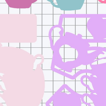 Intra απο ξύλο plywood 3mm-4mm πάχος – Tea Party Numbers 3D Δίασταση  20x20 cm INTRAFABR-77633293 - Image 3