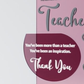 Intra απο ξύλο plywood 3mm-4mm πάχος – Λέιζερ Δώρου Εμφάνιση Εκτίμησης Δασκάλου Δίασταση  20x20 cm INTRAFABR-97860727 - Image 2